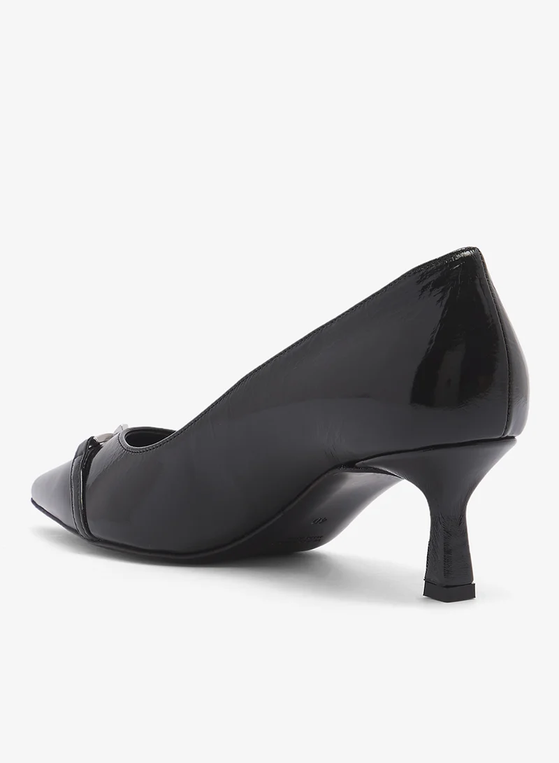 VALENTINO BY MARIO VALENTINO  Bow Detail Pointed toe mid heel Pums for Women | Best Price UAE